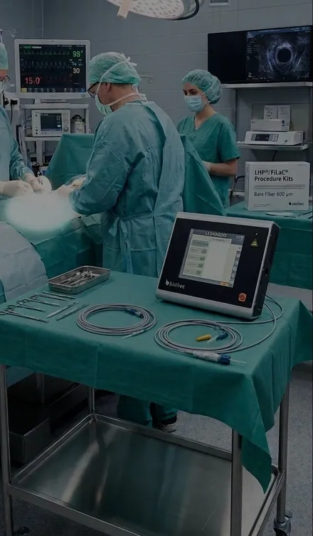 Το σύστημα laser Leonardo® της Biolitec® στο χειρουργείο μας